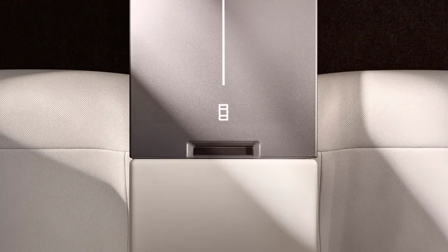 Close-up of the Range Rover GT centre console